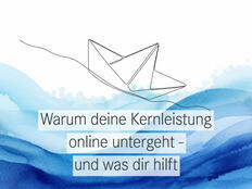 Symbolbild Boot: Warum dein Angebot online im Wettbewerb untergeht und kaum gefunden wird.