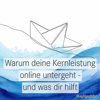 Warum deine Leistung online untergeht und was dir hilft Warum deine Leistung online untergeht und was dir hilft