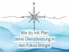 Symbolbild Kompass: Der fokusDesign-Strategieplan macht dein Angebot sichtbar.