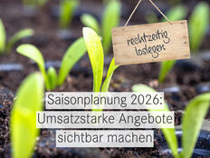 Rechtzeitig loslegen, damit dein Angebot online sichtbar wird