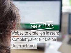 Individuell gestaltete Webseite für kleinen Betrieb