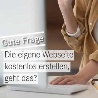 Eine Website kostenlos erstellen: Geht das?