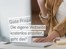 Frau sitzt nachdenklich vor Laptop – Webseite kostenlos erstellen, was wirklich dahintersteckt.