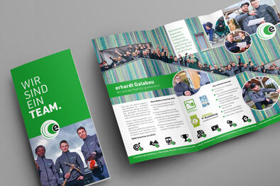 Flyer für Erhardt Garten- und Landschaftsbau