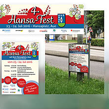 Außenwerbung Hansafest