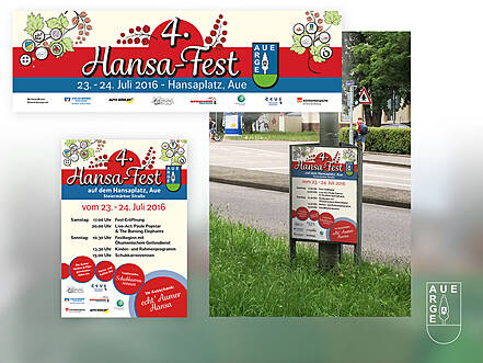 Außenwerbung Hansafest