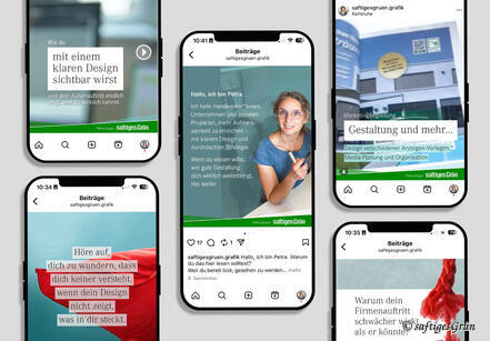Stetige Social-Media-Beiträge sorgen dafür, dass dein Thema wahrgenommen wird.