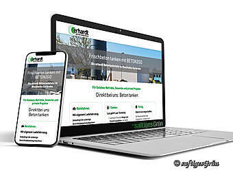Webseite Betontankstelle