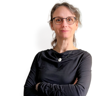 Petra Jörger, Grafikdesignerin und Webdesignerin aus Karlsruhe-Durlach.