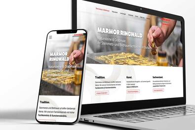 Website von Marmor RINGWALD Natursteine